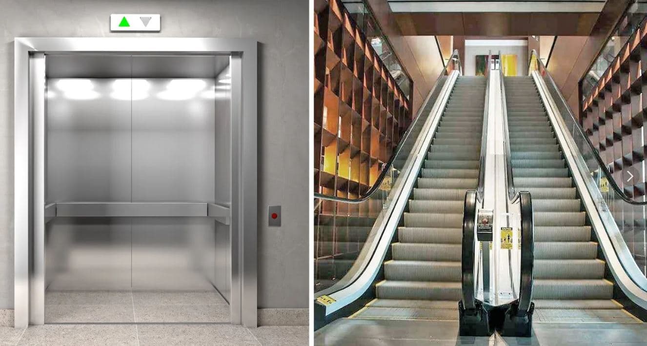 elevators and escalators