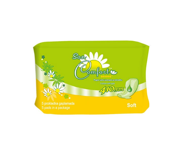 прокладки женские “SEN COMFORT” 410 mm soft.