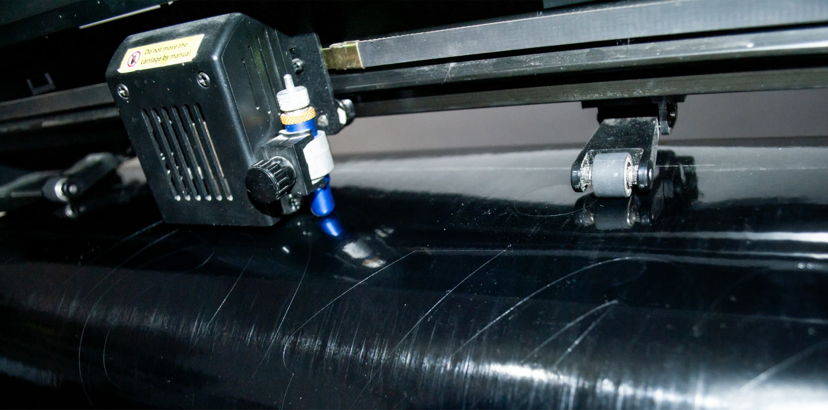 Cutting of Oracall Sublimation Self-Adhesive Paper