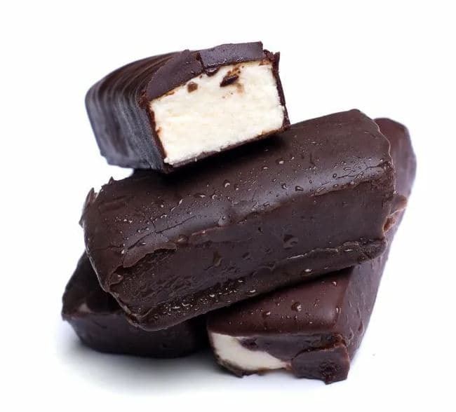 Cheese "Balam" Vanilla in chocolate glaze
