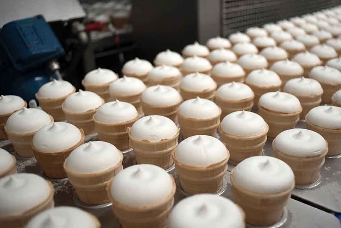 milky ice cream