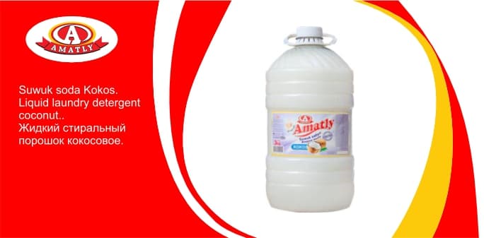 Liquid laundry detergent coconut 3kg