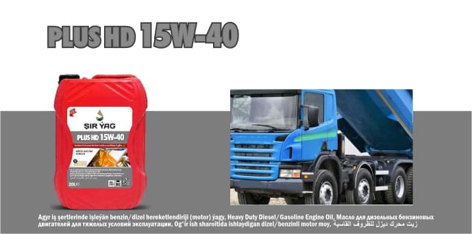 PLUS HD 15W-40