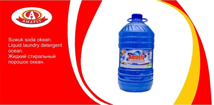 Liquid laundry detergent ocean 3kg