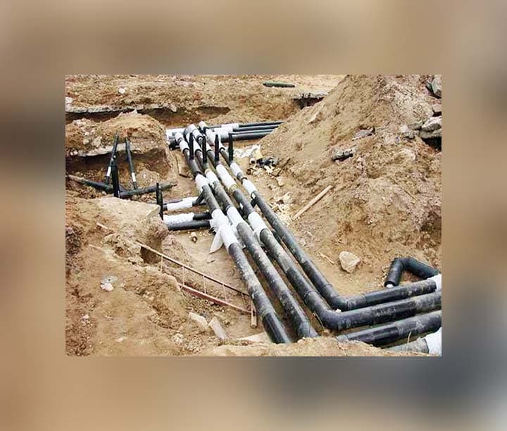 construction of water and sewer systems