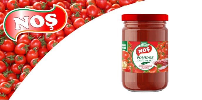 High quality Tomato paste 'Nosh' 1000 gr TDS 963-2017