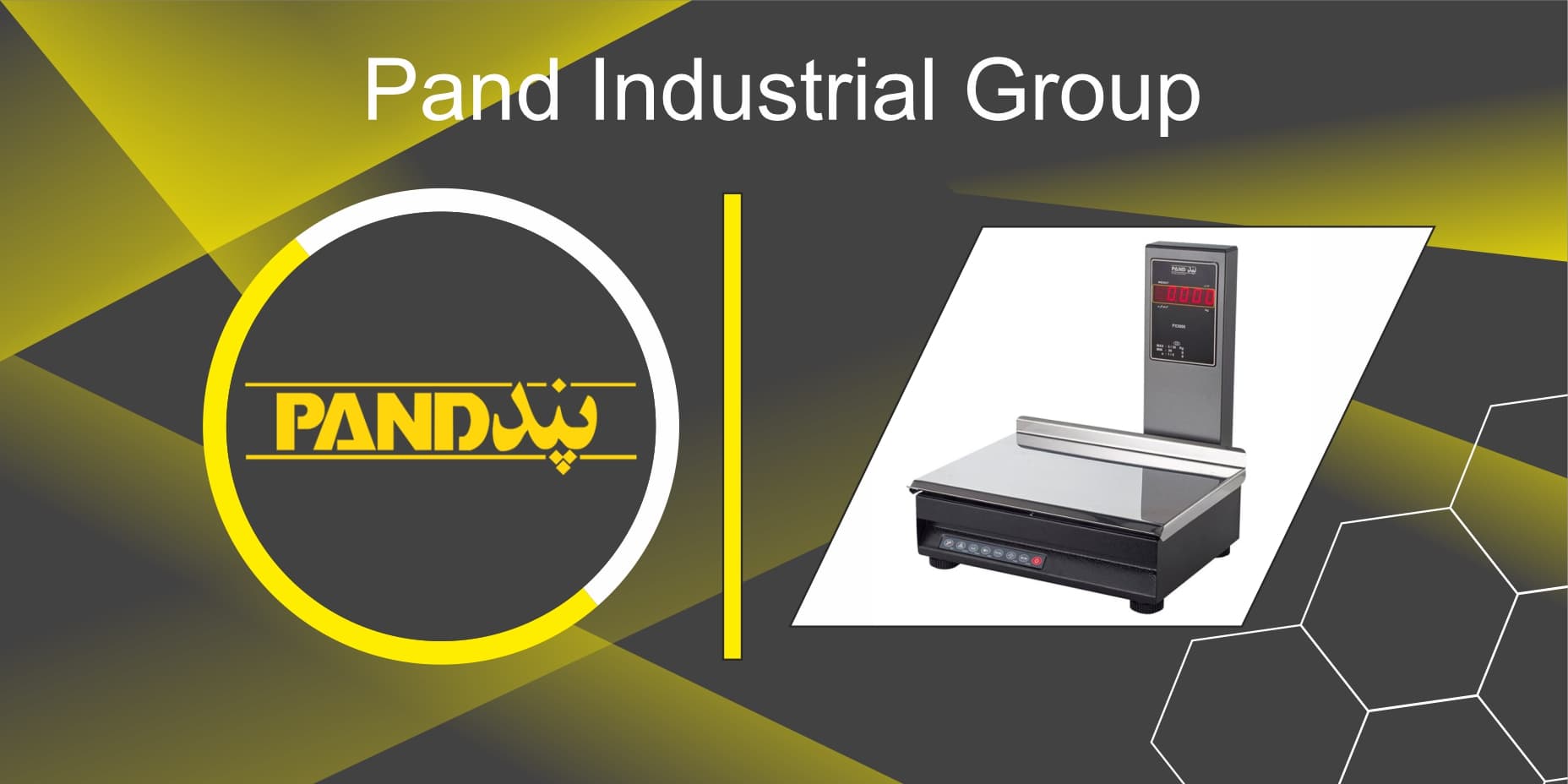 Industrial scale with flag Px3000