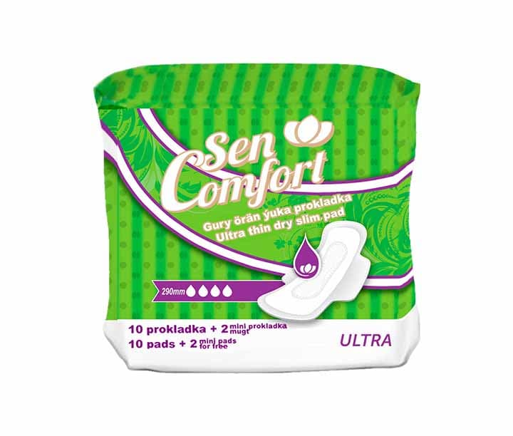 прокладки женские ультратонкие “SEN COMFORT” 290 mm dry