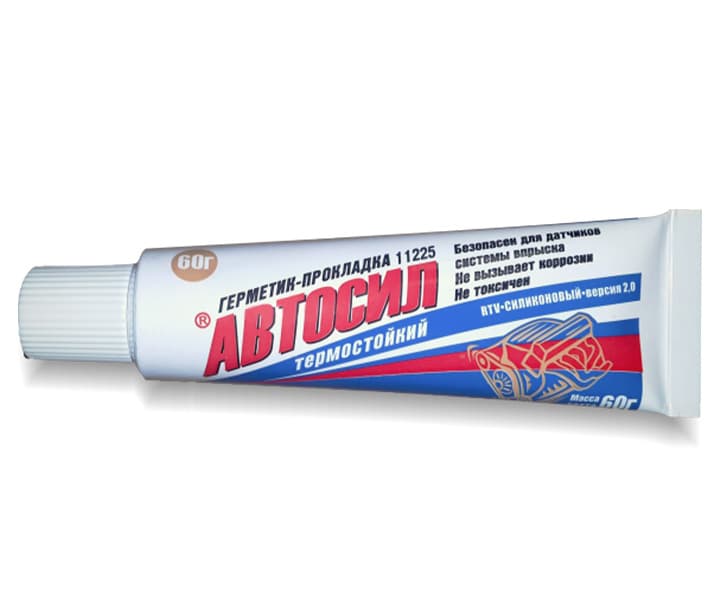 Sealant - gasket "Avtosil" silicone - heat-resistant