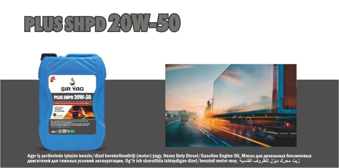 PLUS SHPD 20W-50
