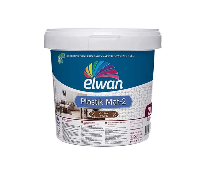 interior wall paint "plastik mat-2"
