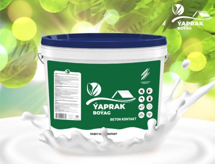 Water-dispersion copolymer acrylic textured paint for exterior walls "Yaprak"