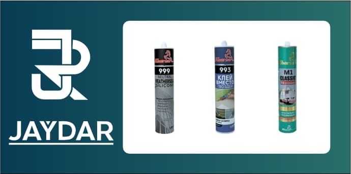 Various types of silicones
